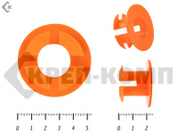 Потолочная нейлоновая втулка HIMTEX м24 (шт.)