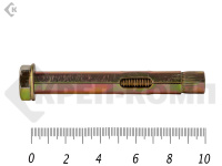 Анкер болт болтом м10 12х100 (30шт)