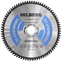 Диск 230*30*80Т, пильный Hilberg Industrial Алюминий (1 шт)